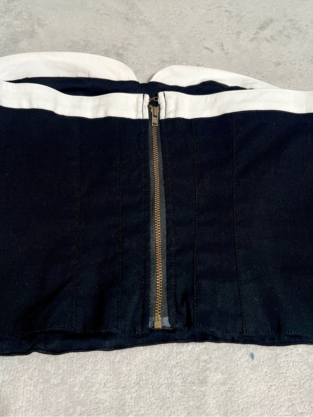 NWT Maeve by Anthropologie Strapless Peekaboo Top size S - Picture 12 of 15